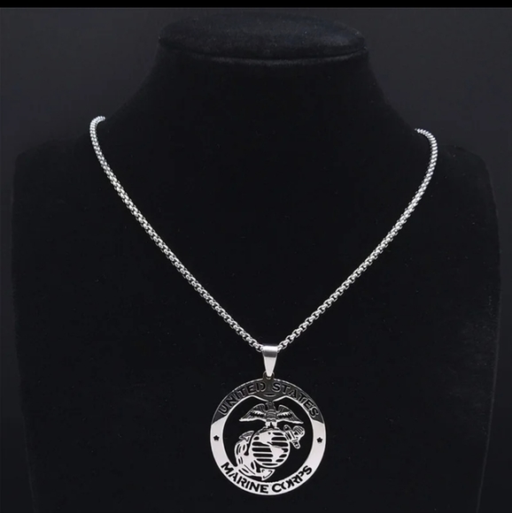 New USMC Marine corps necklace - Picture 4 of 4